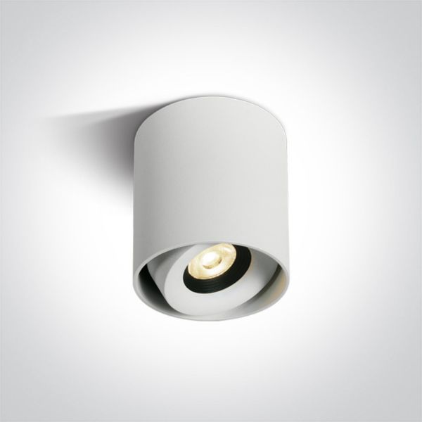 Oprawa punktówa One Light 12108X/W/W Adjustable COB Cylinders