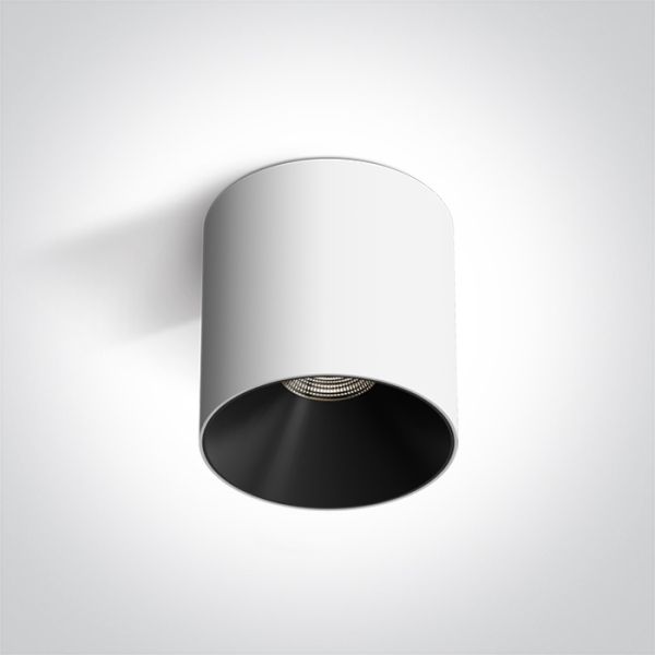 Точковий світильник One Light 12110R/W/V White 10W CCTV IP20 230V