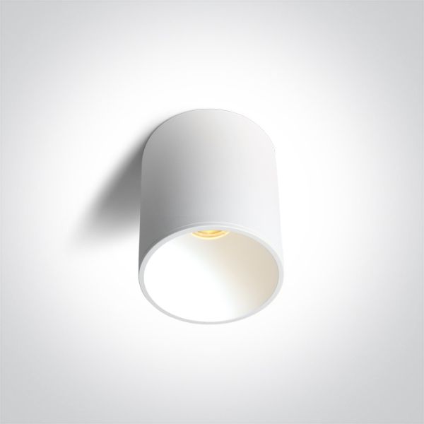 Oprawa punktówa One Light 12112E/W/V White 12W CCTV IP20 230V Dark Light