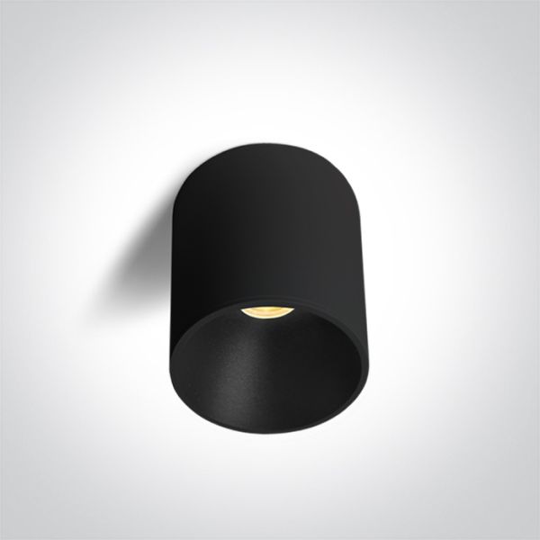 Точковий світильник One Light 12114E/B/V Black 14W CCTV IP20 230V Dark Light