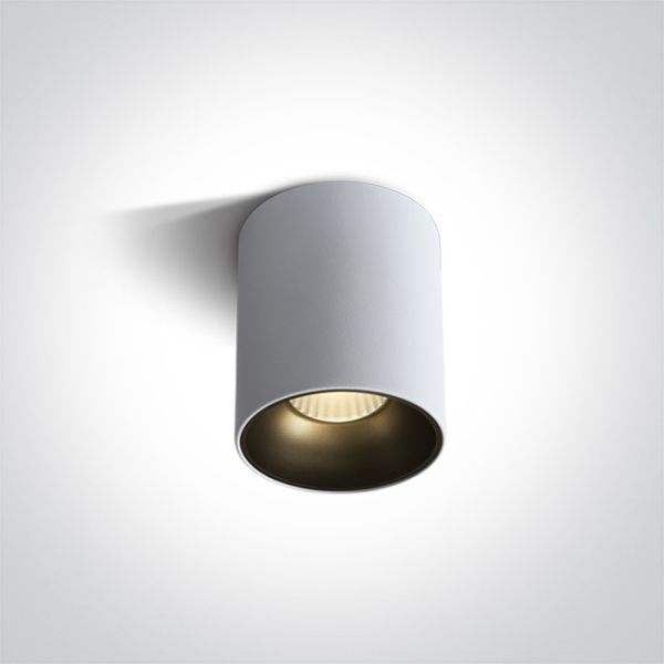 Oprawa punktówa One Light 12120Z/W/V White 20W CCTV IP20 230V Dark Light