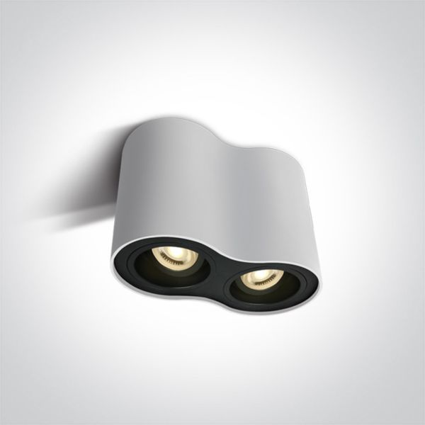 Oprawa punktówa One Light 12205Y/W GU10 Adjustable Cylinders Aluminium