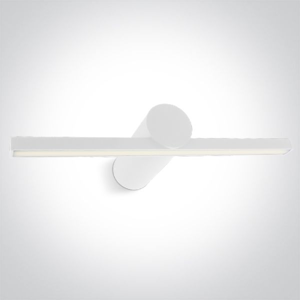 Підсвітка для дзеркала One Light 38108N/W/V White Bathroom / Wall Light 8W CCTV IP44 230V