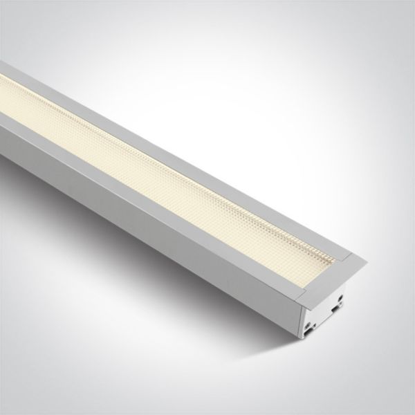 Стельовий світильник One Light 38145AR/W/W UGR19 Recessed LED Linear Profiles