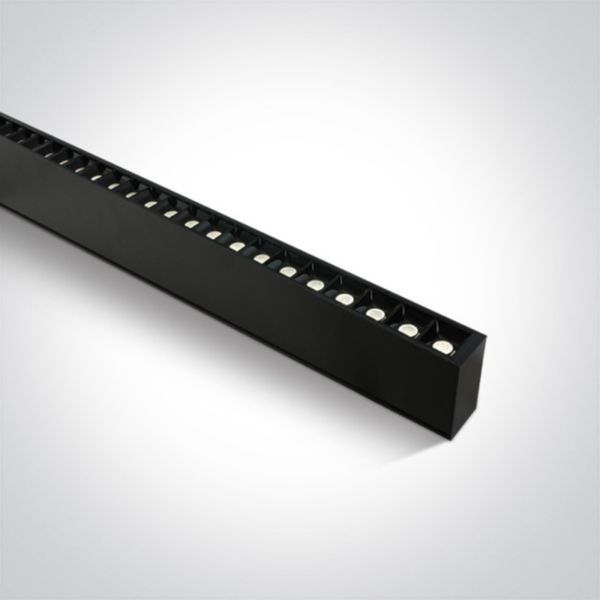 Plafon sufitowy One Light 38150B/B/C LED Linear Profiles Medium size Dark Light