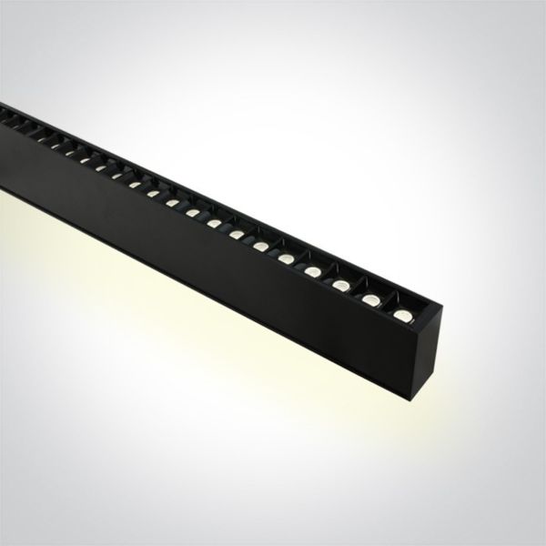 Plafon sufitowy One Light 38150BU/B/C LED Linear Profiles Medium size Dark Light