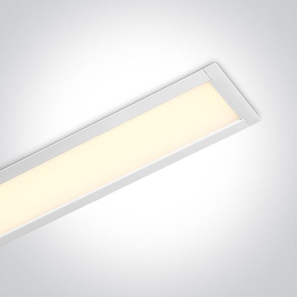 Стельовий світильник One Light 38152R/W/W Recessed LED Linear Profiles