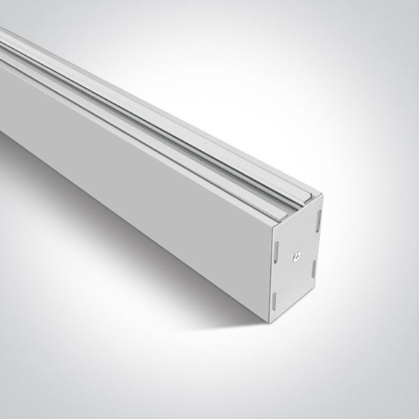 Profil 2m One Light 40020/W Profile for Square Track 210cm