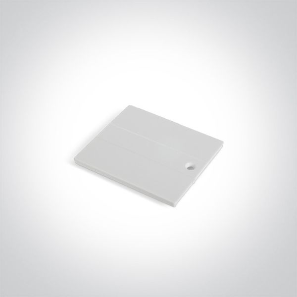 Nakładka dekoracyjna One Light 41004B/W Square Track White Cover For 41004A