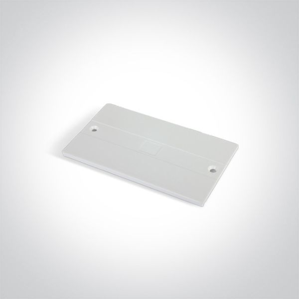 Декоративна накладка One Light 41008B/W Square Track White Cover For 41010A