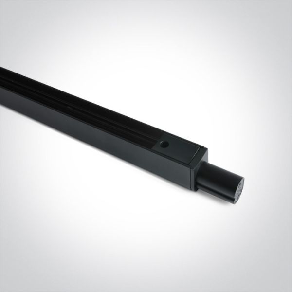 Szynoprzewód magnetyczny 0.3m One Light 42001P/B Black P&P Magnetic Profile 38cm 48V IP20