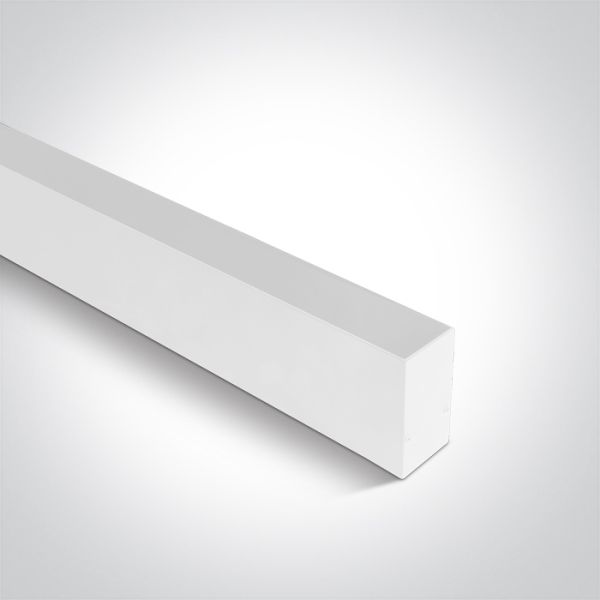 Магнітний шинопровід 3м One Light 42003/W White Magnetic Profile 3m 48V MAXI