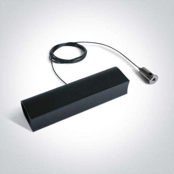 Тросовий підвіс One Light 42004PF/B Black P&P Suspended/Surface Connector IP20
