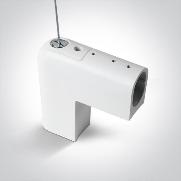 Кутове з'єднання One Light 42004PH/W White P&P Suspended/Surface Ceiling To Wall Corner IP20