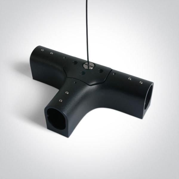 Łącznik T One Light 42004PJ/B Black P&P Suspended/Surface T-Connector IP20