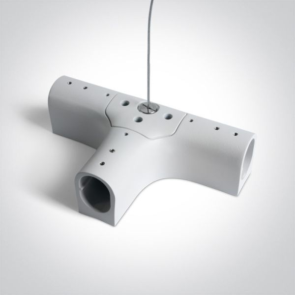 Т-з'єднання One Light 42004PJ/W White P&P Suspended/Surface T-Connector IP20