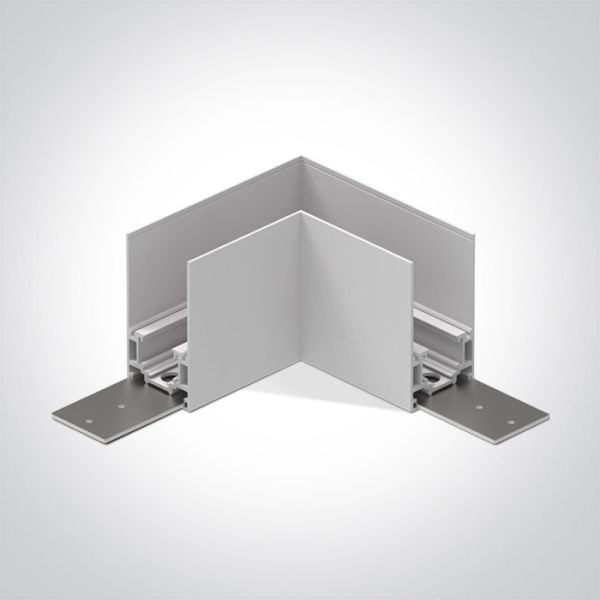 Кутове з'єднання One Light 42012A/W White Corner For 42001/42002/42003