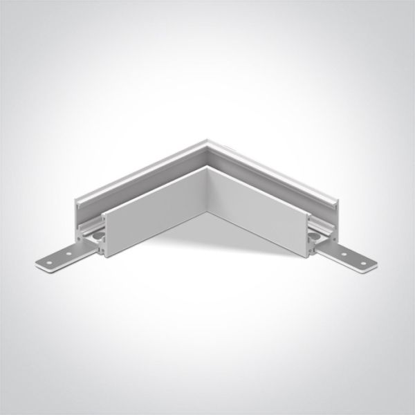 Кутове з'єднання One Light 42012AA/W White Corner For 42001A / 42002A