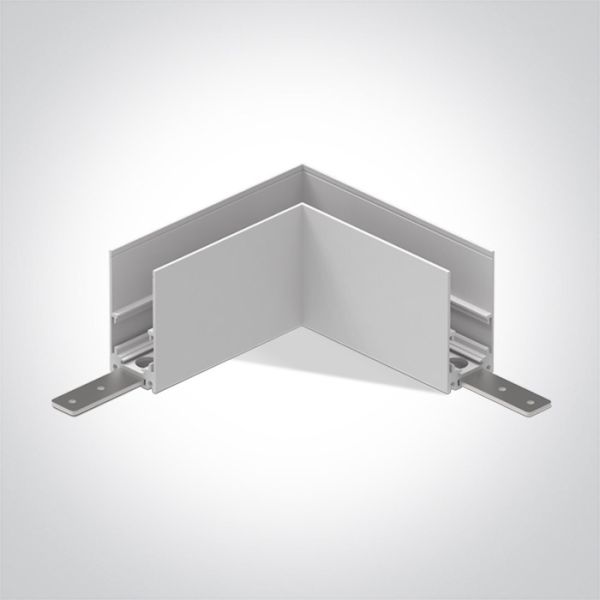 Кутове з'єднання One Light 42012AB/W White Corner For 42001B / 42002B
