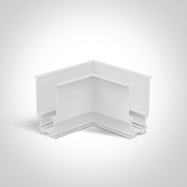 Łącznik kątowy One Light 42012AR/W White Recessed Corner For 42001R / 42002R