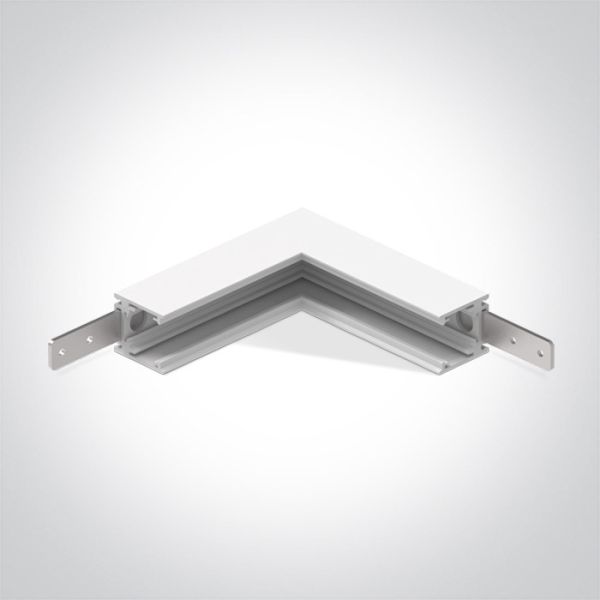 Кутове з'єднання One Light 42012BA/W White Corner Wall To Wall (IN) For 42001A/42002A