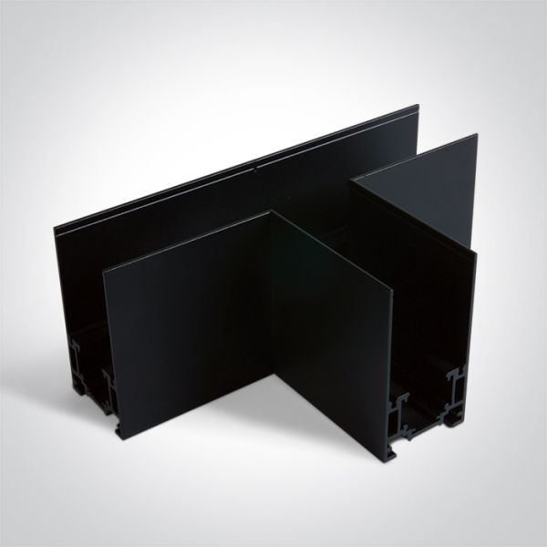 Т-з'єднання One Light 42012D/B Black T Connector With Live T Connector For 42001/42002/42003