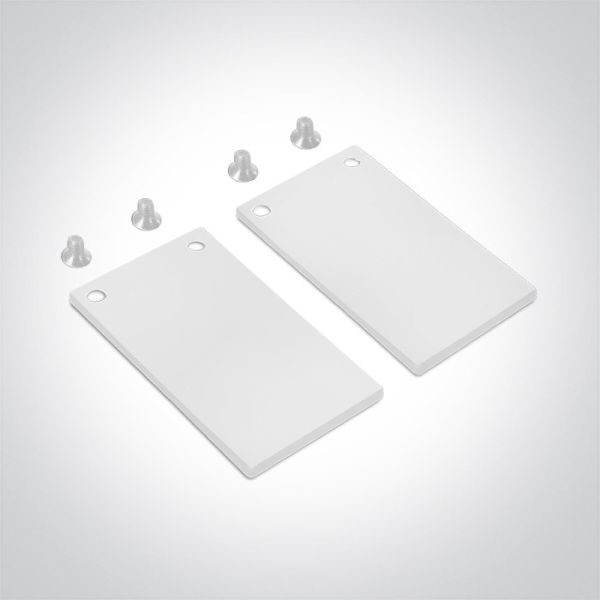 Заглушка One Light 42022B/W White End CapS For 42001B/42002B/42001RB/42002RB