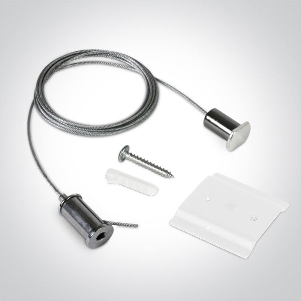 Zawieszenie kablowe One Light 42026/W White Suspension Kit 3m For 42001/42002/42003