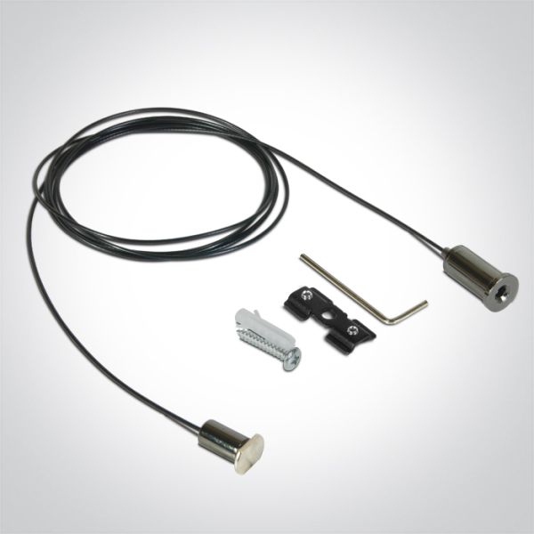 Zawieszenie kablowe One Light 42026A/B Black Suspension Kit For 42001A/42002A/42001B/42002B
