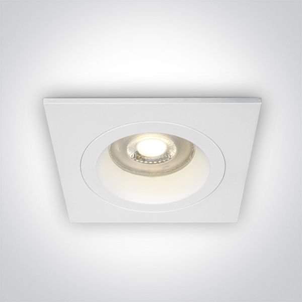 Oprawa punktówa One Light 50105ALG/W The Dark Light Dual Ring Range Aluminium