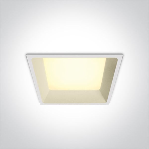 Plafon sufitowy One Light 50122D/W/W The SMD Dark Light Range