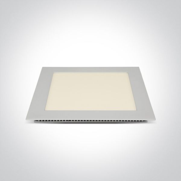 Plafon sufitowy One Light 50122FA/W/W The 22-30W Square Recessed Panels Die cast