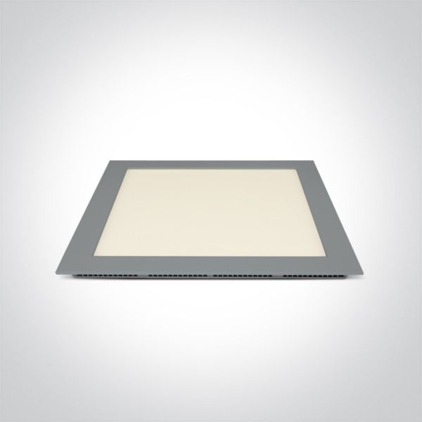 Plafon sufitowy One Light 50130FA/G/D The 22-30W Square Recessed Panels Die cast