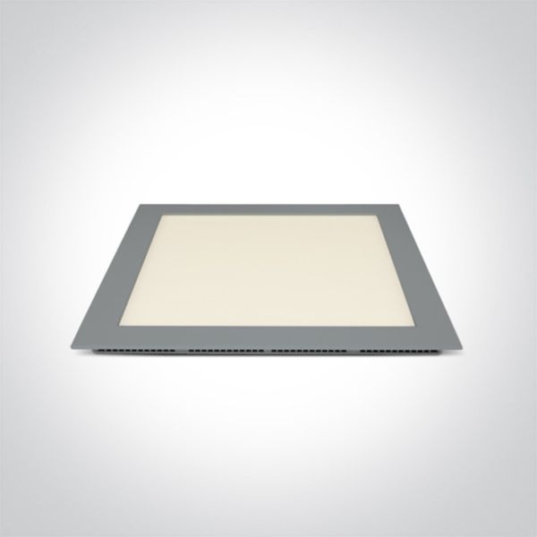 Plafon sufitowy One Light 50130FA/G/W The 22-30W Square Recessed Panels Die cast