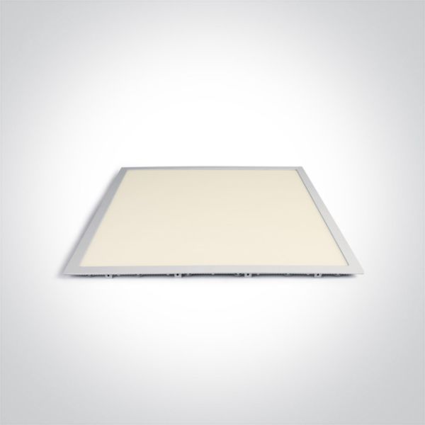 Plafon sufitowy One Light 50148PE/W/W The 48W Square Recessed Panel Die cast