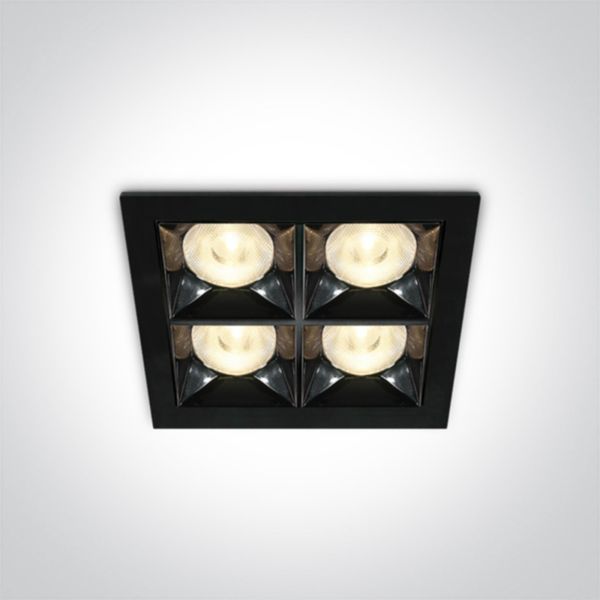 Oprawa punktówa One Light 50406B/B/W Mirror Square Boxes