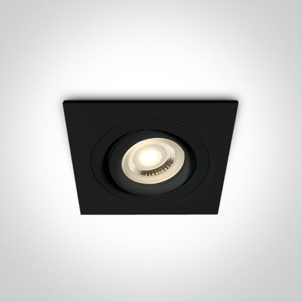 Точковий світильник One Light 51105ABG/B Recessed Spots Adjustable