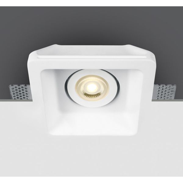 Oprawa punktówa One Light 51105GT4 The Trimless GU10 Range Gypsum