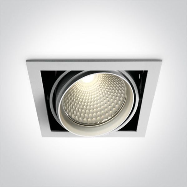 Oprawa punktówa One Light 51140B/W/C The COB Square Downlights Die cast