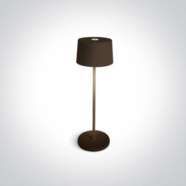 Lampa stołowa One Light 61082A/BR Portable Trendy Light