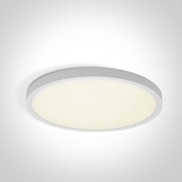 Стельовий світильник One Light 62006BD/W/V White Plafo 32W CCTV IP20 230V Dimmable