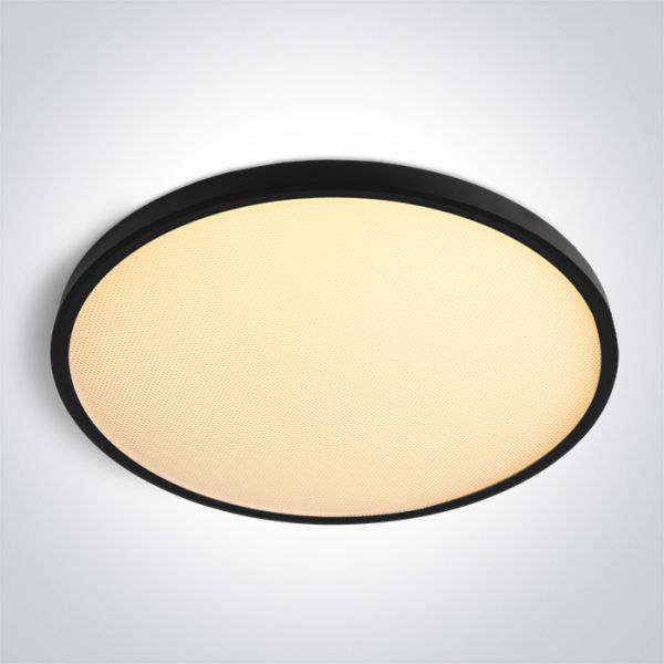 Plafon sufitowy One Light 62020EU/B/V Black Plafo 40W CCTV UGR19 230V
