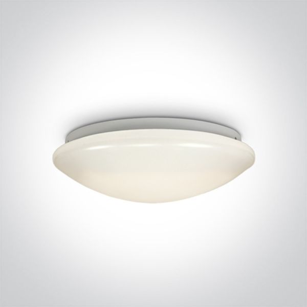 Стельовий світильник One Light 62024C/W The LED Plafo Range Round