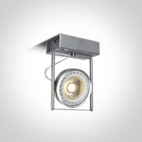 Spot One Light 62110A/AL The R111 GU10 Spots Natural aluminium