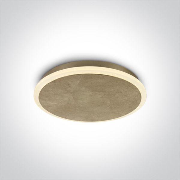 Стельовий світильник One Light 62112/BS/W Decorative Plafo