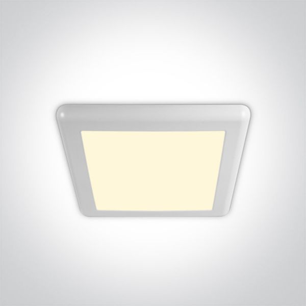 Plafon sufitowy One Light 62116FA/W/W Surface/Recessed Panels Adjustable Cut Out Hole