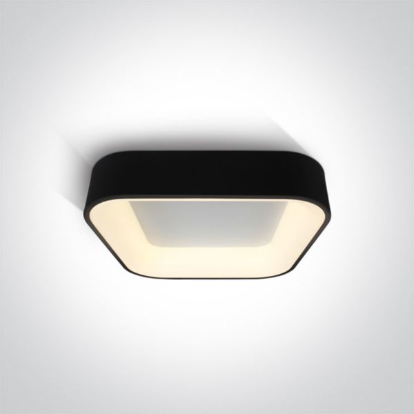 Стельовий світильник One Light 62132NA/B/W The LED Decorative Plafo Square