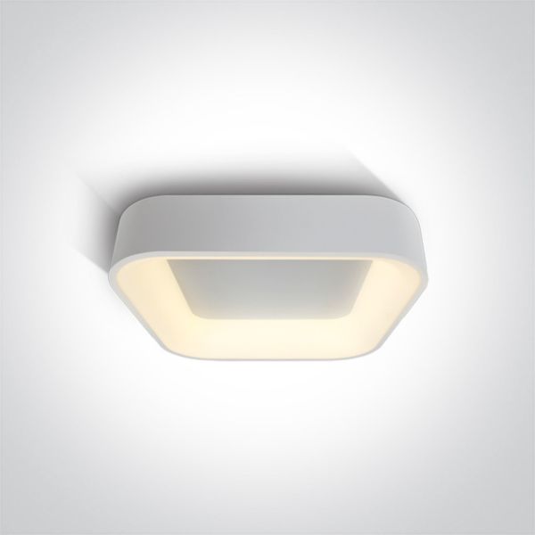 Plafon sufitowy One Light 62132NA/W/W The LED Decorative Plafo Square