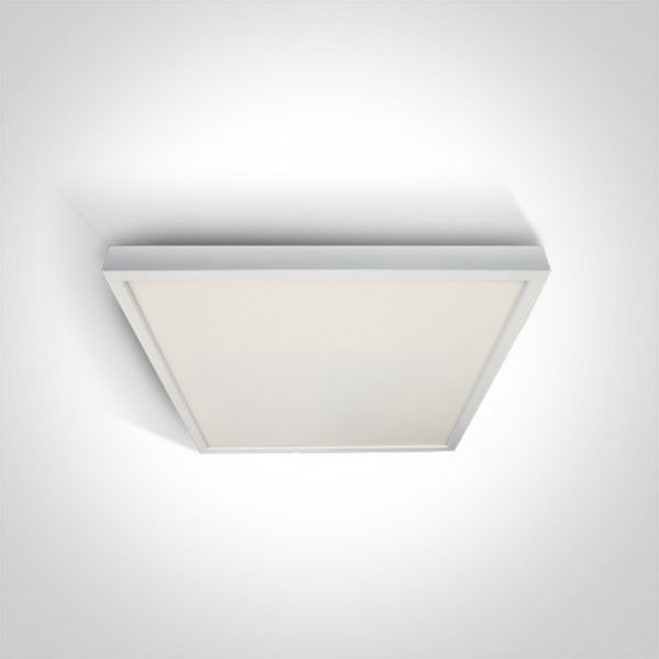 Plafon sufitowy One Light 62140AF/W/C LED Die Cast Panel Range