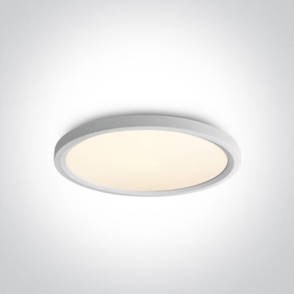 Plafon sufitowy One Light 62140FB/W/W The Ultra Slim LED Floating Plafo Aluminium